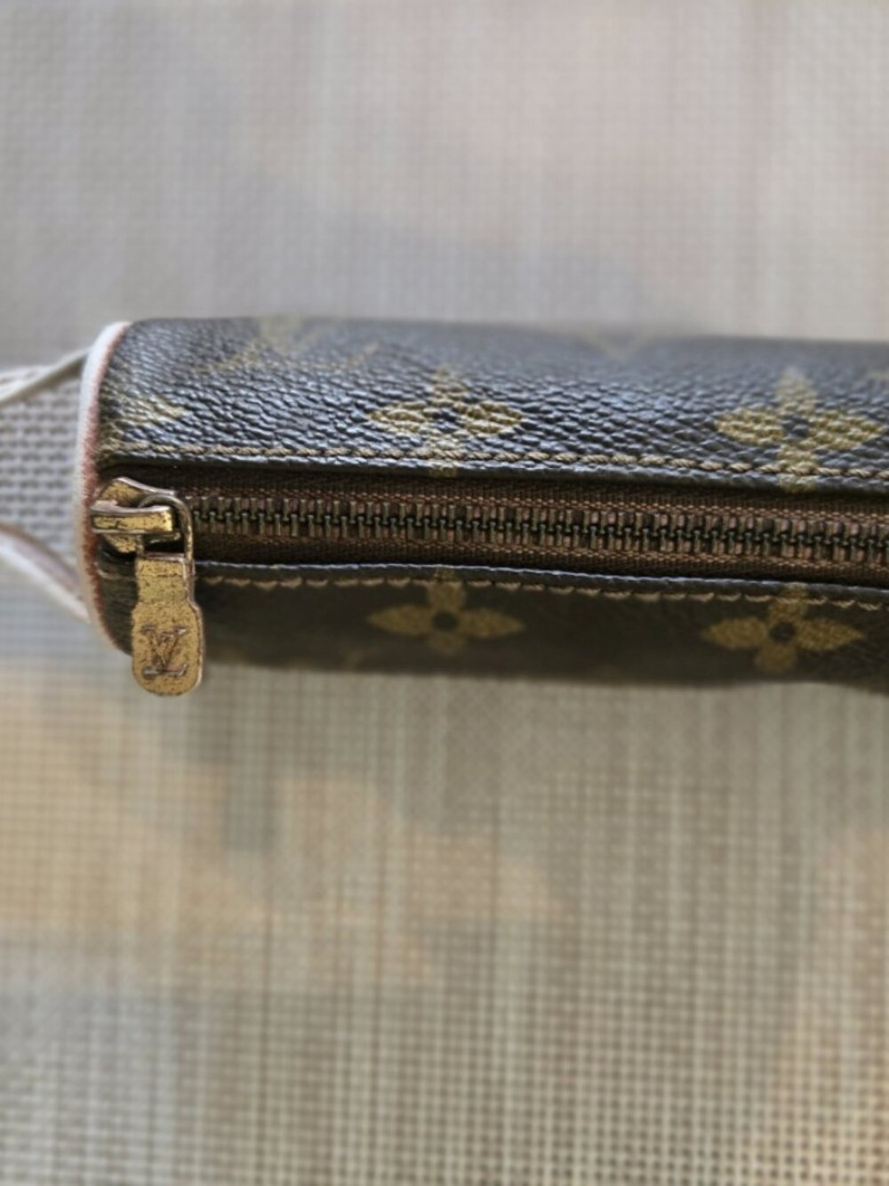 Vintage Louis Vuitton Monogram Golf Ball Case